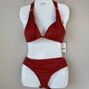 NWT Kenneth Cole Reaction Matching Bikini and Bottoms Multiple Sizes
